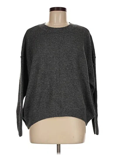 Pre-owned Vince Camuto Pullover Sweater In Gray