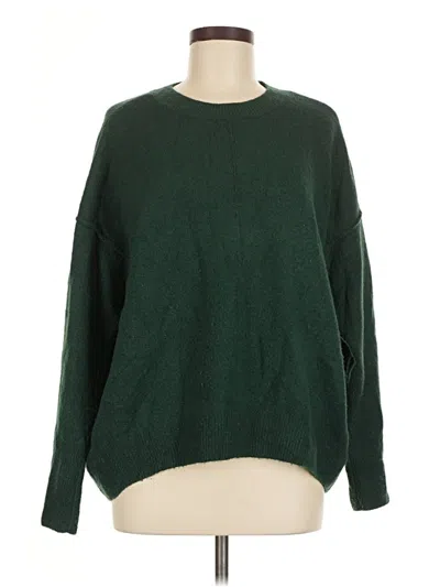 Pre-owned Vince Camuto Pullover Sweater In Green