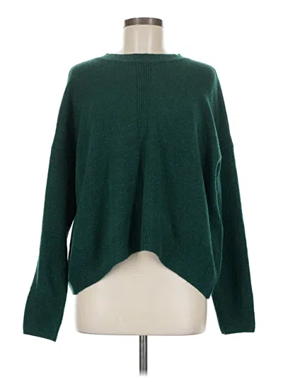 Pre-owned Vince Camuto Pullover Sweater In Green