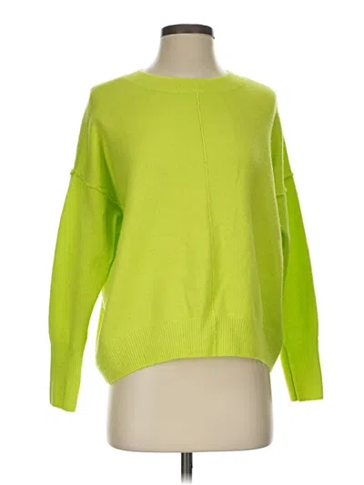 Pre-owned Vince Camuto Pullover Sweater In Green