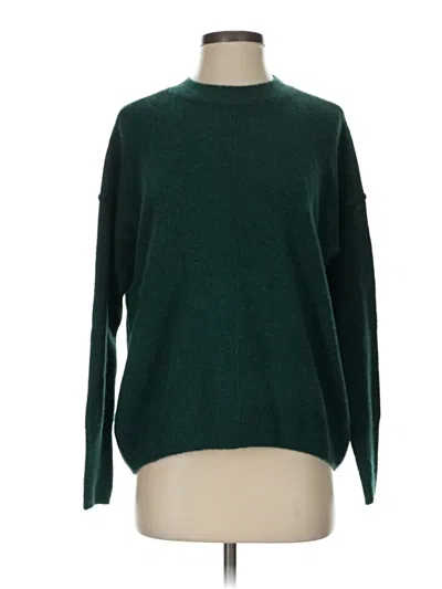 Pre-owned Vince Camuto Pullover Sweater In Green