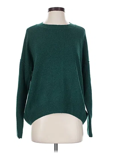 Pre-owned Vince Camuto Pullover Sweater In Green
