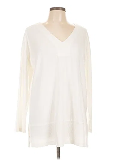 Pre-owned Vince Camuto Pullover Sweater In Ivory