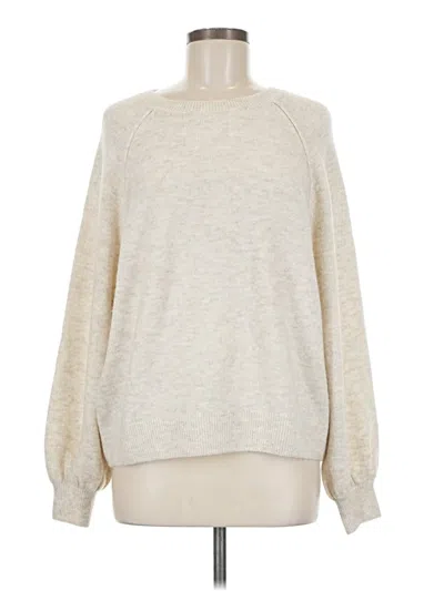 Pre-owned Vince Camuto Pullover Sweater In Ivory