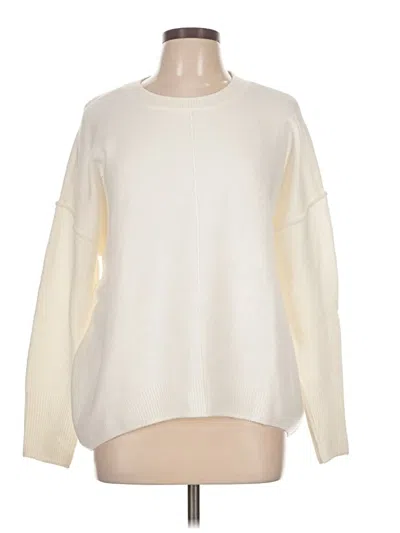 Pre-owned Vince Camuto Pullover Sweater In Ivory