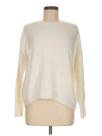 Pre-owned Vince Camuto Pullover Sweater In Ivory