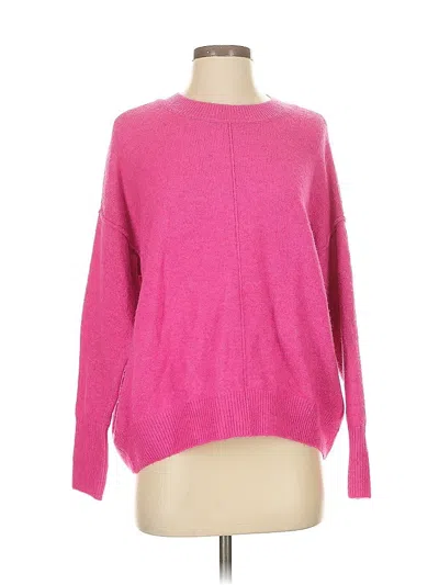 Pre-owned Vince Camuto Pullover Sweater In Pink