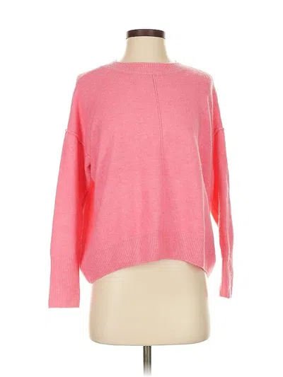 Pre-owned Vince Camuto Pullover Sweater In Pink