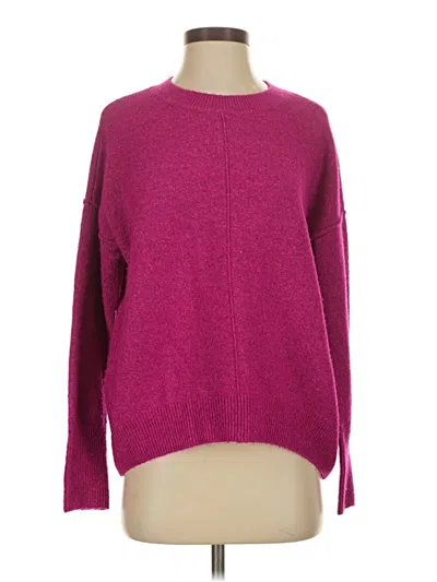 Pre-owned Vince Camuto Pullover Sweater In Pink