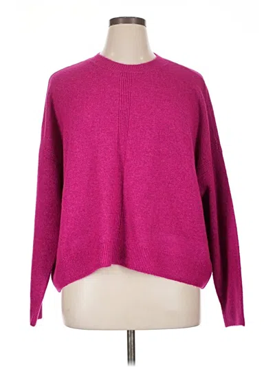 Pre-owned Vince Camuto Pullover Sweater In Pink