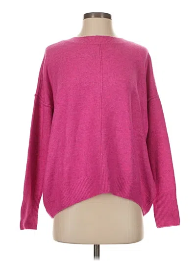 Pre-owned Vince Camuto Pullover Sweater In Pink
