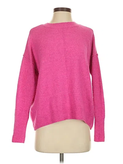 Pre-owned Vince Camuto Pullover Sweater In Pink