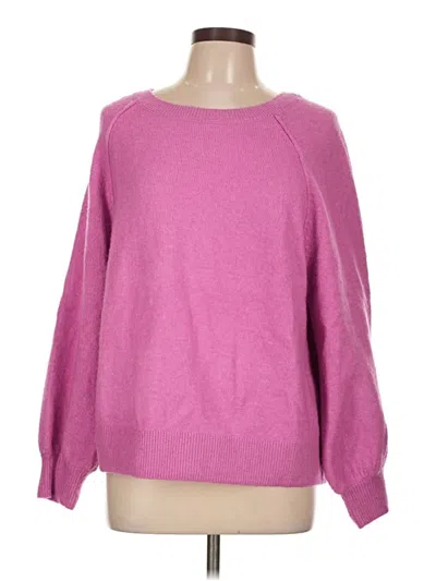 Pre-owned Vince Camuto Pullover Sweater In Pink