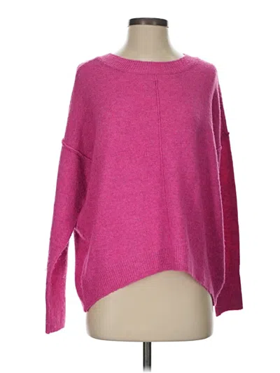 Pre-owned Vince Camuto Pullover Sweater In Pink