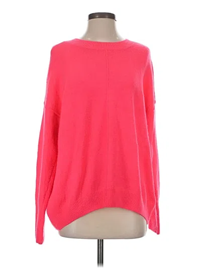 Pre-owned Vince Camuto Pullover Sweater In Pink