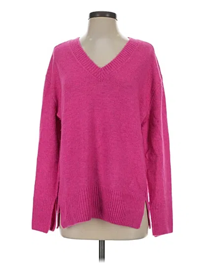 Pre-owned Vince Camuto Pullover Sweater In Pink
