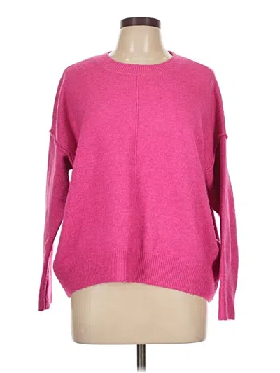 Pre-owned Vince Camuto Pullover Sweater In Pink