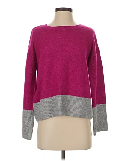 Pre-owned Vince Camuto Pullover Sweater In Pink