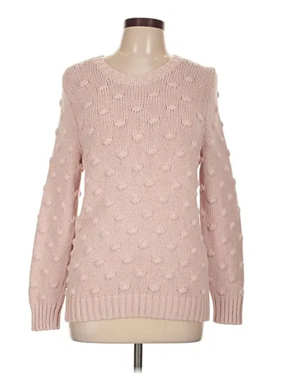 Pre-owned Vince Camuto Pullover Sweater In Pink