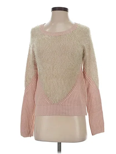 Pre-owned Vince Camuto Pullover Sweater In Pink