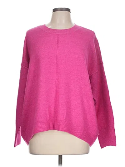 Pre-owned Vince Camuto Pullover Sweater In Pink