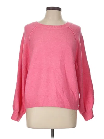 Pre-owned Vince Camuto Pullover Sweater In Pink