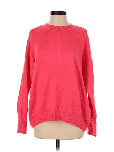 Pre-owned Vince Camuto Pullover Sweater In Red