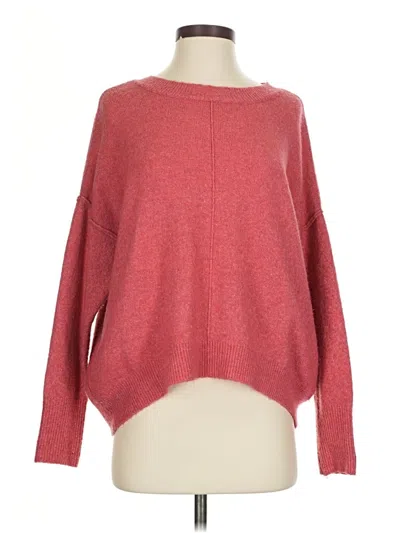Pre-owned Vince Camuto Pullover Sweater In Red
