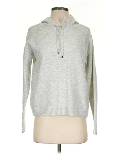 Pre-owned Vince Camuto Pullover Sweater In Silver