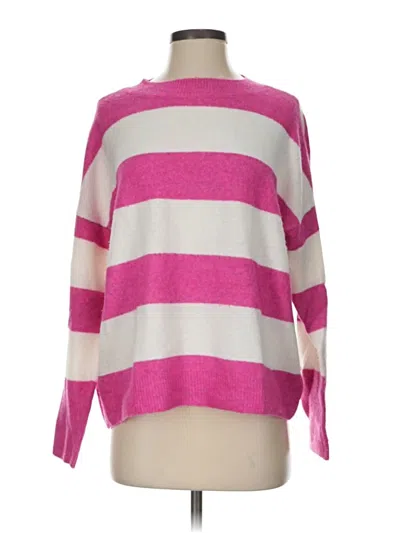 Pre-owned Vince Camuto Pullover Sweater In Tan