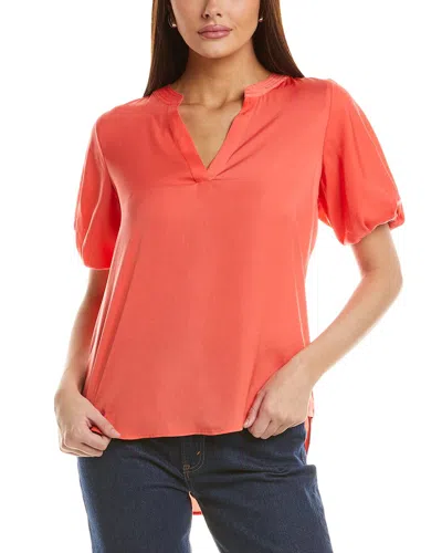 VINCE CAMUTO QUARTER PUFF SLEEVE BLOUSE