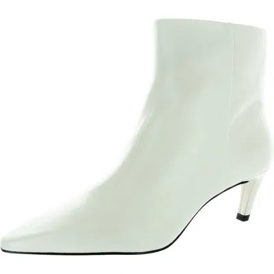 Vince Camuto Quinley Womens Leather Embossed Ankle Boots