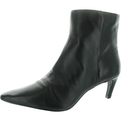 Vince Camuto Quinley Womens Leather Embossed Ankle Boots In Multi