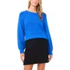 Vince Camuto Raglan Sleeve Sweater In Blue