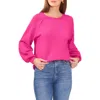 Vince Camuto Center Seam Crewneck Sweater In Paradox