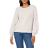 Vince Camuto Raglan Sleeve Sweater In White