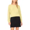 Vince Camuto Raglan Sleeve Sweater In Yellow