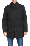 Vince Camuto Rain Tek Coat With Removable Bib In Black