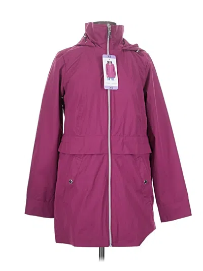 Vince Camuto Raincoat In Purple