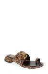Vince Camuto Ranista Slide Sandal In Animal Print