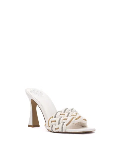 VINCE CAMUTO RAYLEY MULE IN WHITE SWAN