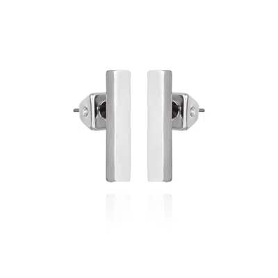 VINCE CAMUTO RECTANGLE BAR STUD EARRINGS