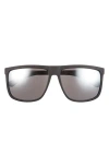 Vince Camuto Rectangular Sunglasses In Black