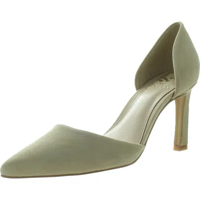 Vince Camuto Renny Womens Nubuck Slip On Pumps In Multi