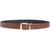 Vince Camuto Reversible Belt In Brown