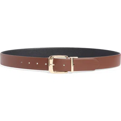 Vince Camuto Reversible Belt In Brown