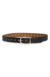 Vince Camuto Reversible Belt In Black