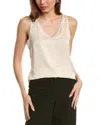 Vince Camuto Rhinestone Trim Tank In Neutral