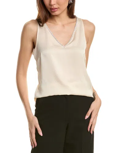 VINCE CAMUTO RHINESTONE TRIM TANK