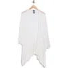 Vince Camuto Rib Knit Topper In White